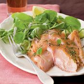 Slow-Roasted Brown Sugar and Dill Cured Salmon