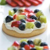 Fruit Pizza w/ Sugar Cookie