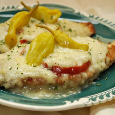 Chicken Pepperoncini from bellasbanquet.com