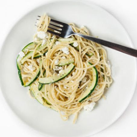 Zucchini and Lemon Spaghetti