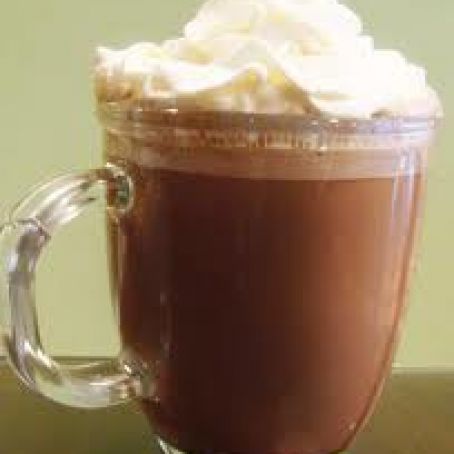 HOT COCOA  -  CHOCO-MINT FLOAT