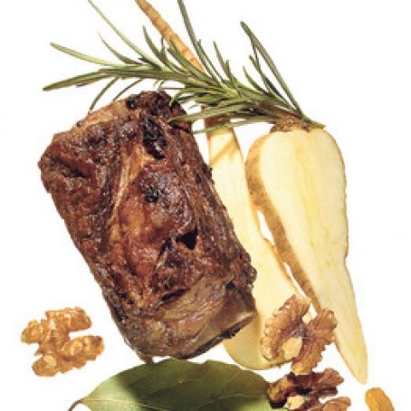 Pumpkins Stuffed With Parsnips and Short Ribs