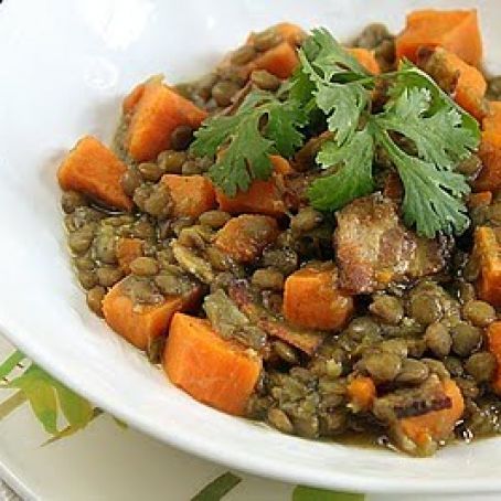 Lentil and Sweet Potato Soup