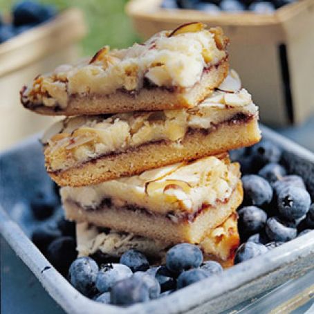 Blueberry Almond Bars
