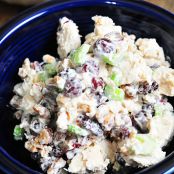 Chicken Salad with Grapes, Cherries, & Pecans