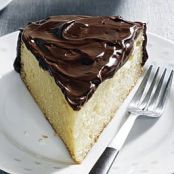 Yogurt Cake with Chocolate Ganache Frosting