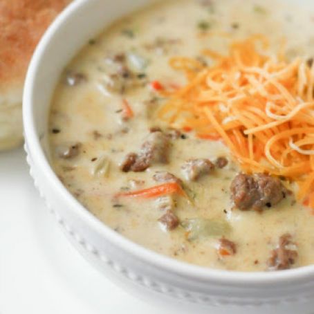 Cheeseburger Soup