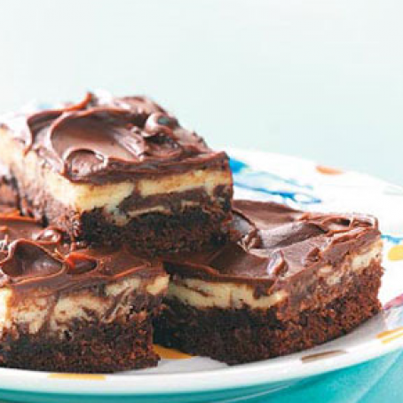 Cheesecake Brownie Squares