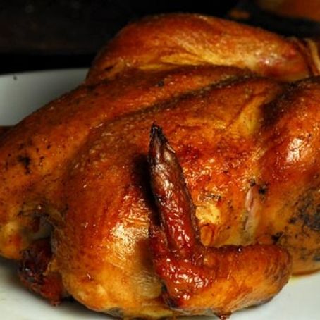 Game Hens with Asian Citrus Baste