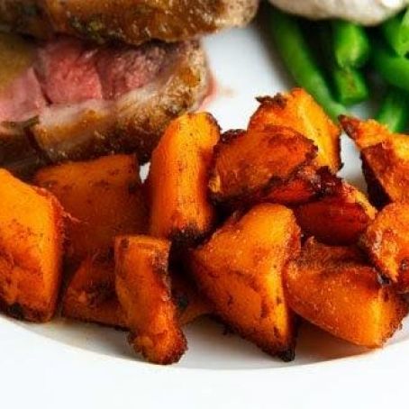 Roasted Spicy Squash