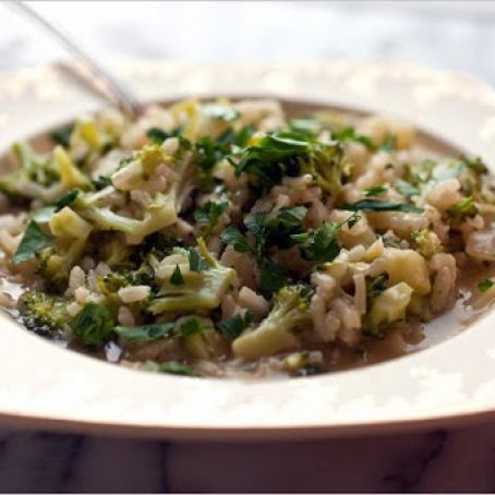 RISOTTO w/BROCCOLI