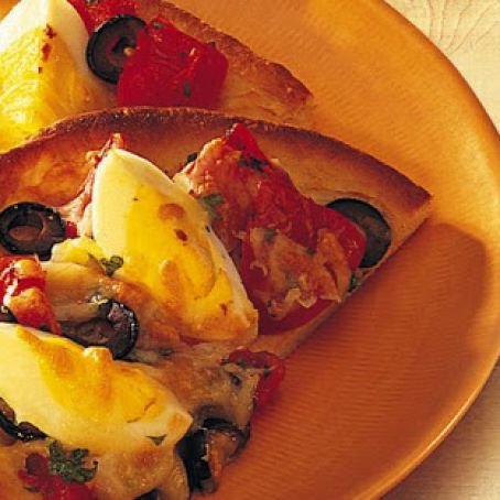 Pizza niçoise rapide