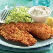 Crispy Breaded Tilapia with Classic Tartar Sauce