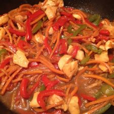 Teriyaki Salmon Stir-Fry