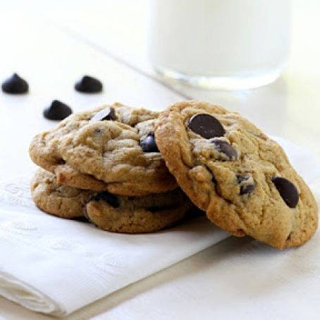 Dark Chocolate Chip, Coconut Oil Cookies