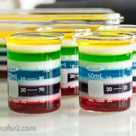 Rainbow Jello Recipe
