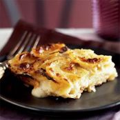 Potato Gratin with Goat Cheese and Garlic
