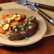 Marmalade-Glazed Steaks