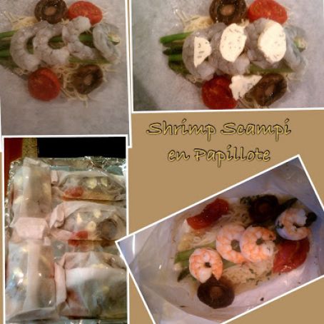 Parchment Shrimp Scampi