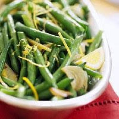 Lemony Green Beans