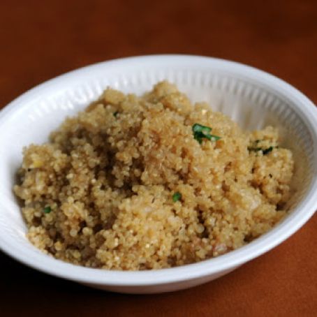 Quinoa Pilaf with Lemon and Thyme