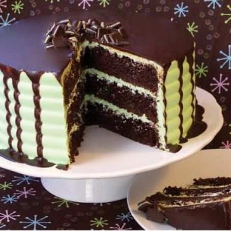 Andes Mint Chocolate Cake