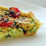 Zucchini, Tomato and Herb Tart