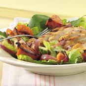 Grilled Chicken and Squash Salad with Lime-Taco Dressing