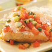 Salmon in Lime Sauce