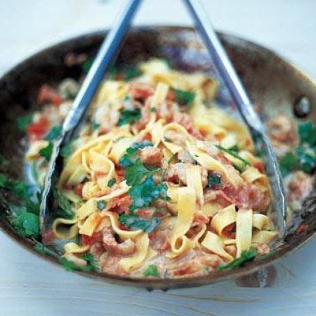 Taglierini with Simple Sweet Tomato Sauce