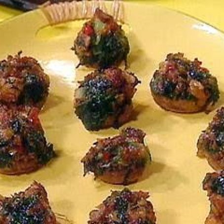 SAUSAGE STUFFED MUSHROOMS