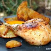 POLLO AL HORNO CON LIMON