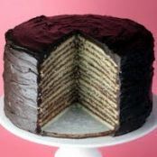 14-Layer Chocolate Cake