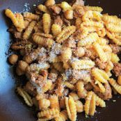 Pasta with Chorizo and Chickpeas