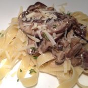 Italy - Pappardelle with Roasted Mushrooms