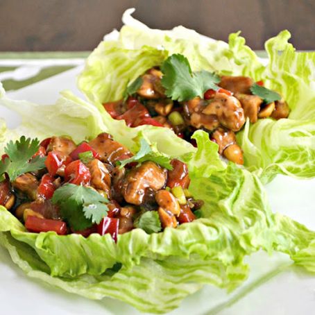 TACOS DE LECHUGA ESTILO ORIENTAL