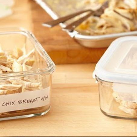 Make-Ahead Shredded Chicken Breast