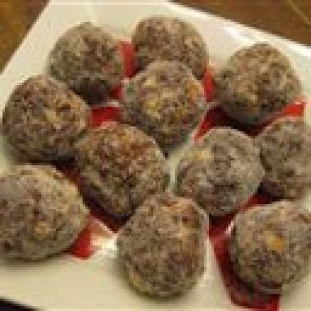 Whiskey Cookies/Fruit Cake Balls