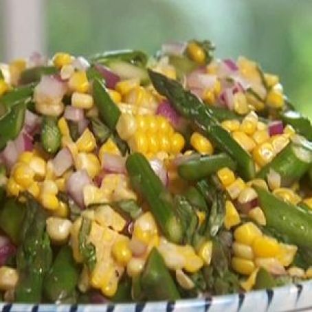 Corn and Asparagus Salad