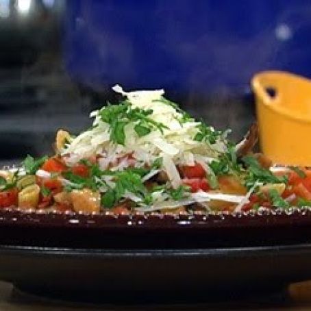 Spanish Chicken and Sausage Penne