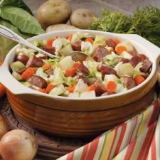 Cabbage Sausage Supper Recipe