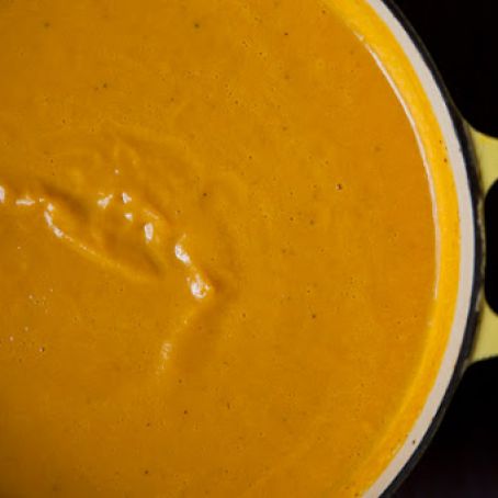 Creamy Butternut Squash Soup with Sherry