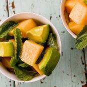 Melon Salad With Mint & Lime