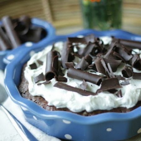 Red Eye Brownie Pudding Pie