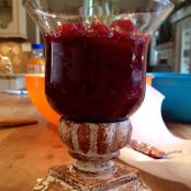 Cranberry Sauce with Cider and Cinnamon