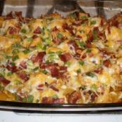 Loaded Potato and Chicken Casserole