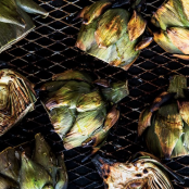 Grilled Baby Artichokes