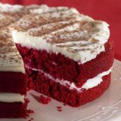 Red Velvet Cake with Cream Cheese Frosting