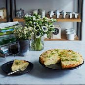 Potato-Scallion Frittata with Manchego Cheese