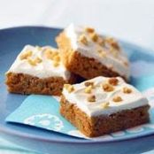 Nutty Carrot Cake Bars